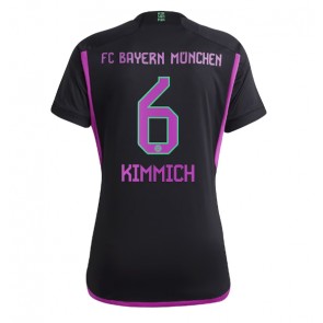 Bayern Munich Joshua Kimmich #6 Gostujuci Dres za Ženska 2023-24 Kratak Rukavima